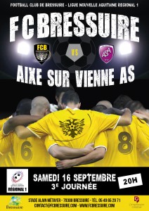 FOOTBALL CLUB BRESSUIRAIS AFFICHE MATCH 2018 - 2017070096 DEF4