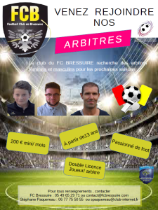 Affiche arbitrage Novembre