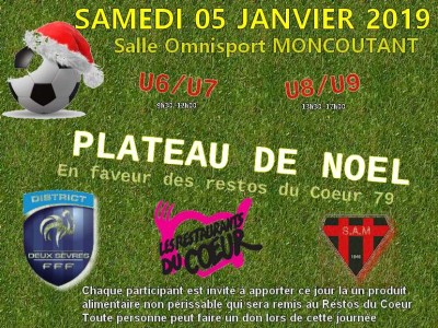 affiche plateau de noel