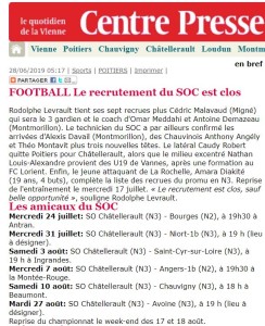 article de presse