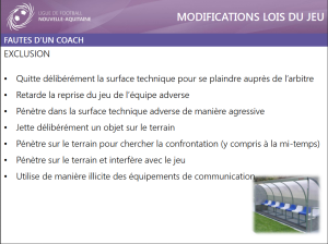 faute d'un coach bis