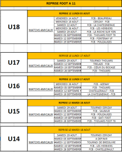 REPRISE FOOT A 11