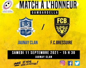 SAMEDI 11 SEPTEMBRE jaunay clan - FCB