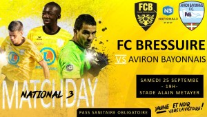 SAMEDI 25 SEPTEMBRE MATCHDAY N3