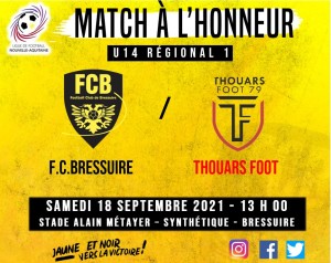 Match a l'honneur U14 R1