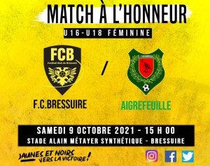 Match a l'honneur U16 - U18