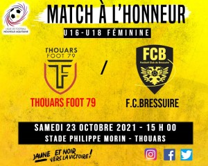 Match a l'honneur U16-U18 F