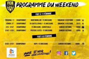 programme foot féminin