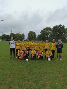 Photo équipe u14-u15 f match