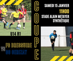 Match de coupe U14 R1