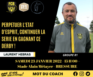 Mot du coach