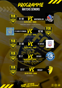 SENIOR programme du week-end(2)