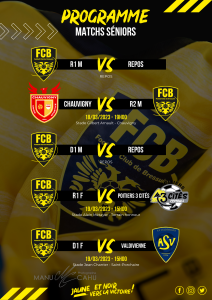 SENIOR programme du week-end(3)